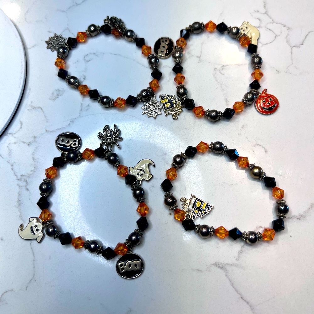 Stretchy Halloween bracelets